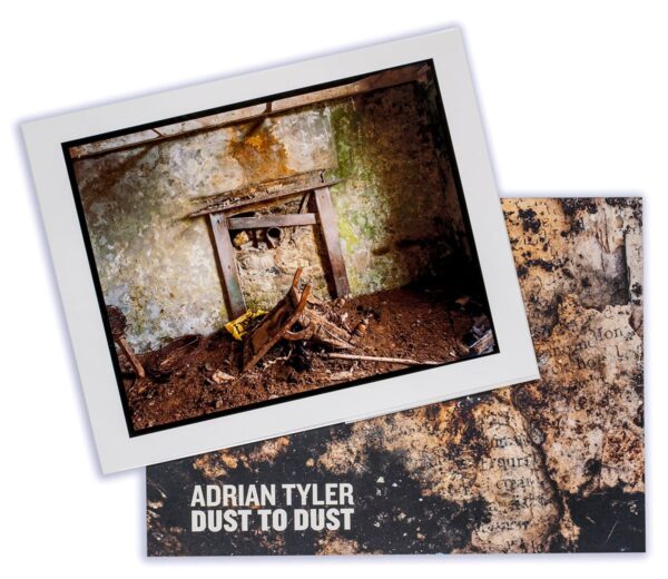 Dust to Dust. With signed and numbered limited edition 24 x 30 cm. print.